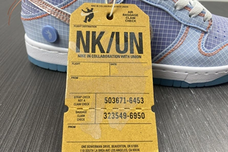 Premium replica Cozy 332 Nike Dunk Low Union Passport Pack Blue  DJ9649-400