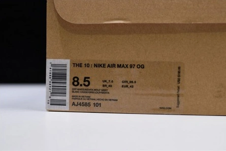 Clearance-priced Cozy 366 Off White Nike Air Max 97 Menta AJ4585-101