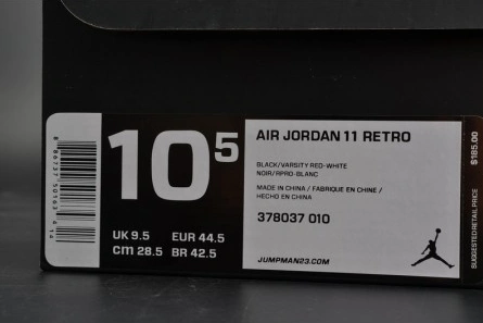 Modestly priced Cozy 4157 Jordan 11 Retro Playoffs (2012) 378037-010