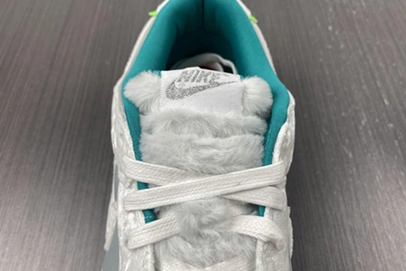Designer inspired Cozy 5204 Nike Dunk Low Ice  DO2326-001