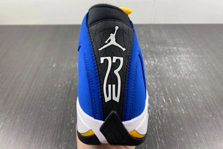 Premium replica DailyWear 2384 Jordan 14 Retro Laney  487471-407