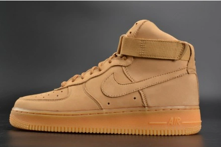 DailyWear 289 Nike Air Force 1 High '07 LV8 WB Wheat Flax  Basketball Shoes 882096-200