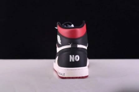 Master copy DailyWear 6808 Air Jordan 1 No Ls Not For Resale Varsity Red 861428-106