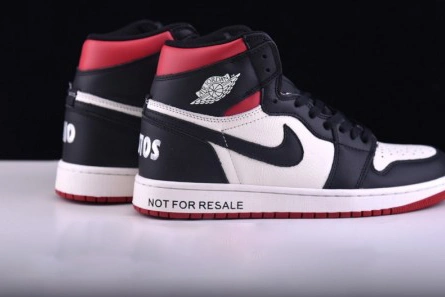 Master copy DailyWear 6808 Air Jordan 1 No Ls Not For Resale Varsity Red 861428-106