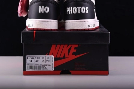 Master copy DailyWear 6808 Air Jordan 1 No Ls Not For Resale Varsity Red 861428-106