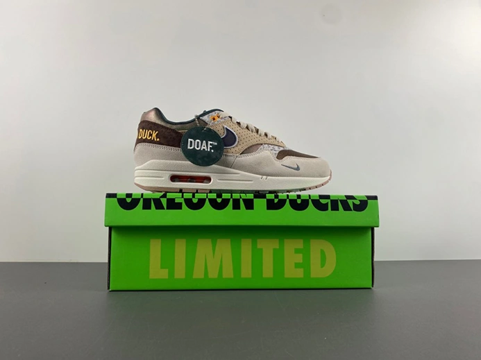 Durable 2179 Nike Air Max 1 '87 Premium University of Oregon PE  HQ2640-200
