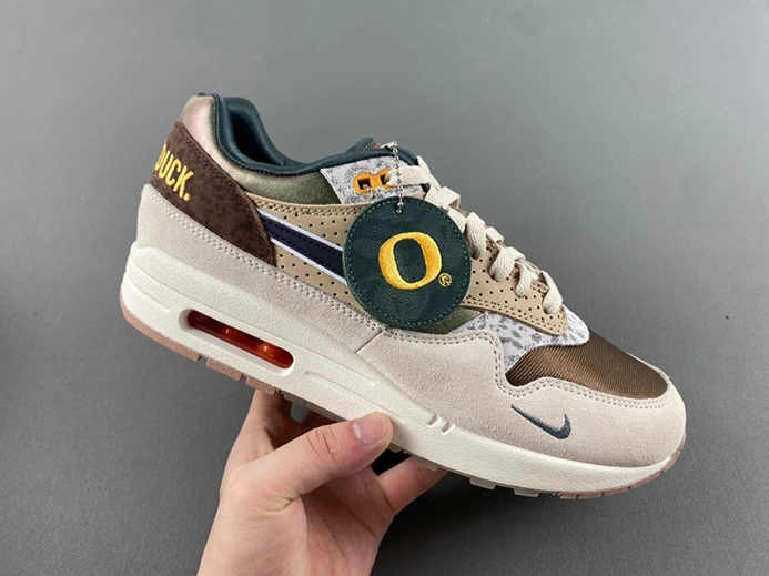 Savvy-priced Durable 2179 Nike Air Max 1 '87 Premium University of Oregon PE  HQ2640-200