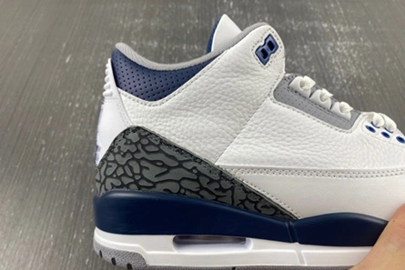 Mirror Durable 3453 Jordan 3 Retro Midnight Navy  CT8532-140