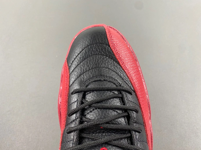 Clearance-priced Durable 6463 AIR JORDAN 12 “FLU GAME” Black Varsity Red mens 130690-002