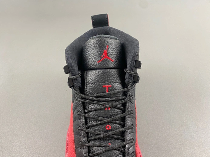 Clearance-priced Durable 6463 AIR JORDAN 12 “FLU GAME” Black Varsity Red mens 130690-002