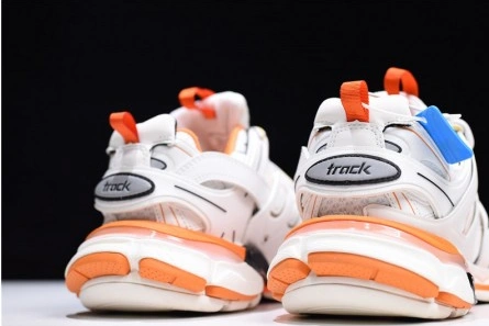 Entry-level luxury Durable 9191 Balenciaga Sneaker Tess.s.Gomma W06G0 2001 ORANGE WHITE