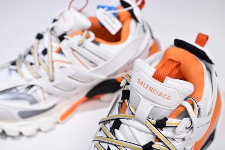 Entry-level luxury Durable 9191 Balenciaga Sneaker Tess.s.Gomma W06G0 2001 ORANGE WHITE