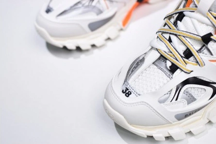 Entry-level luxury Durable 9191 Balenciaga Sneaker Tess.s.Gomma W06G0 2001 ORANGE WHITE