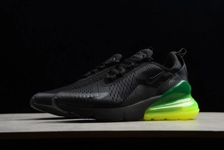 Affordable EasyMatch 1439 Nike Air Max 270 Black Volt Green Neon mens AH8050-011