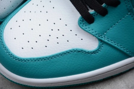 Premium replica EasyMatch 6387 Air Jordan 1 Mid South Beach 852542-306