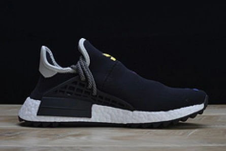 Mirror quality Efficient 1002 Pharrell x Adidas NMD Hu Tri-Color Black Running shoes 114970010
