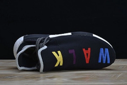 Mirror quality Efficient 1002 Pharrell x Adidas NMD Hu Tri-Color Black Running shoes 114970010