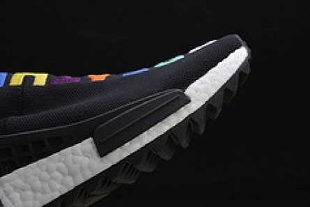 Mirror quality Efficient 1002 Pharrell x Adidas NMD Hu Tri-Color Black Running shoes 114970010