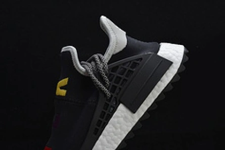 Mirror quality Efficient 1002 Pharrell x Adidas NMD Hu Tri-Color Black Running shoes 114970010