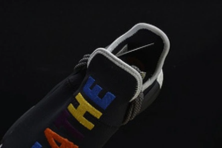 Mirror quality Efficient 1002 Pharrell x Adidas NMD Hu Tri-Color Black Running shoes 114970010