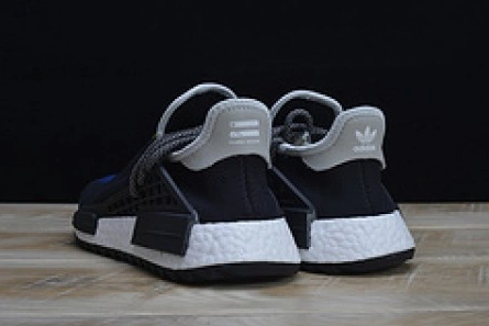 Mirror quality Efficient 1002 Pharrell x Adidas NMD Hu Tri-Color Black Running shoes 114970010