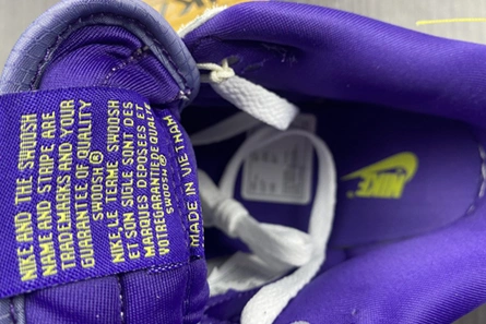 Premium replica Efficient 1644 Nike Dunk Low Union Passport Pack Grey Purple  DJ9649-500