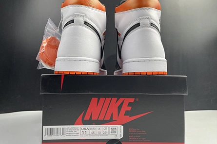 Savvy-priced Efficient 4523 Air Jordan 1 Retro High Electro Orange 555088-180