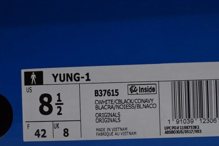Savvy-priced Efficient 6535 adidas Yung 1 Navy Red White B37615
