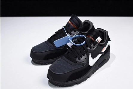 Marked-down Efficient 7726 Off-White Nike Air Max 90 Black Cone White AA7293-001