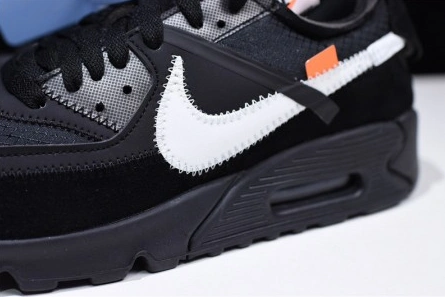Marked-down Efficient 7726 Off-White Nike Air Max 90 Black Cone White AA7293-001