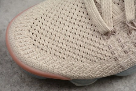 1:1 copy Elegant 1688 Nike Air VaporMax Flyknit 2.0 Particle Beige Smokey Mauve  womens 942843-203