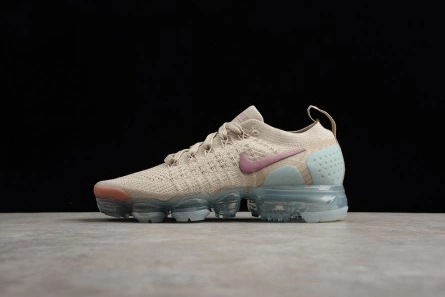 Elegant 1688 Nike Air VaporMax Flyknit 2.0 Particle Beige Smokey Mauve  womens 942843-203