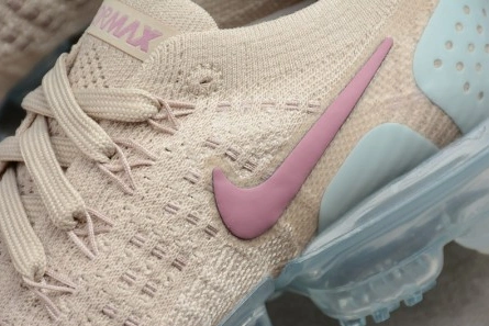1:1 copy Elegant 1688 Nike Air VaporMax Flyknit 2.0 Particle Beige Smokey Mauve  womens 942843-203