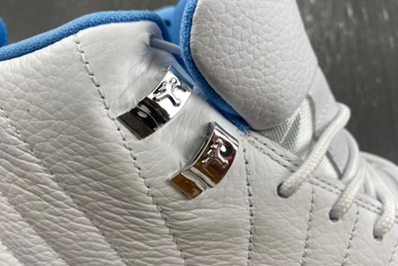 Luxury copy Elegant 3070 Jordan 12 Retro White University Blue (2004) (Women's)  308243-142