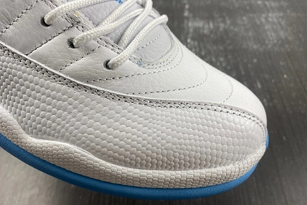 Luxury copy Elegant 3070 Jordan 12 Retro White University Blue (2004) (Women's)  308243-142