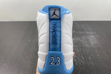 Luxury copy Elegant 3070 Jordan 12 Retro White University Blue (2004) (Women's)  308243-142