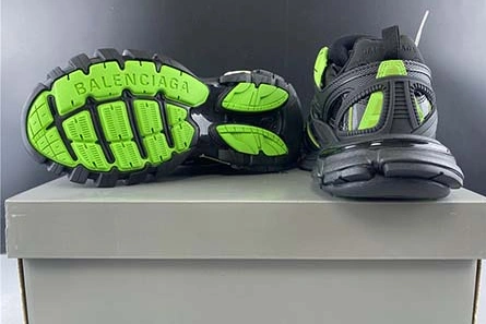 Mirror EyeCatching 1061 BALENCIAGA SNEAKER TESS.S.GOMMA 4.0 GREEN BLACK 570391 W2GN7 2013