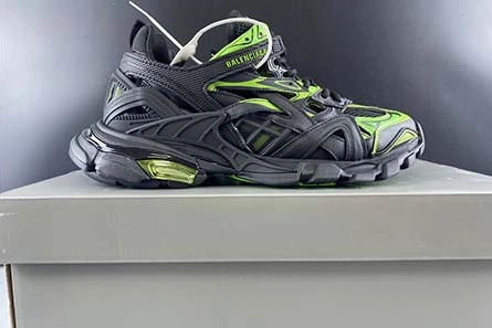 Mirror EyeCatching 1061 BALENCIAGA SNEAKER TESS.S.GOMMA 4.0 GREEN BLACK 570391 W2GN7 2013