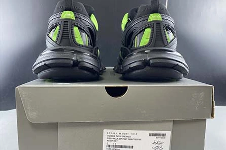 Mirror EyeCatching 1061 BALENCIAGA SNEAKER TESS.S.GOMMA 4.0 GREEN BLACK 570391 W2GN7 2013