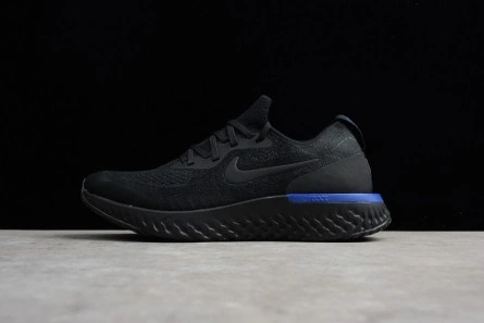 Economical EyeCatching 1915 NIKE EPIC REACT FLYKNIT BLACK RACER BLUE AQ0067-004
