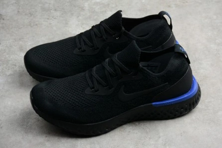 Economical EyeCatching 1915 NIKE EPIC REACT FLYKNIT BLACK RACER BLUE AQ0067-004
