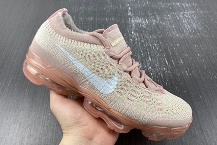 Superclone Fashionable 2971 Nike Air VaporMax 2023 Flyknit Oatmeal Pearl Pink (Women's)  DV6840-101
