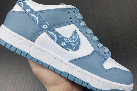 Affordable Fashionable 3291 Nike Dunk Low Essential Paisley Pack Worn Blue  DH4401-101
