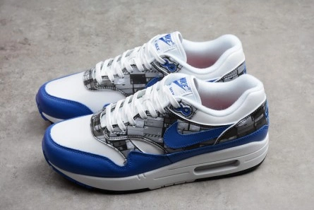 Reproduction Fashionable 5322 Air Max 1 Atmos We Love Nike (Game Royal) - AQ0927-100
