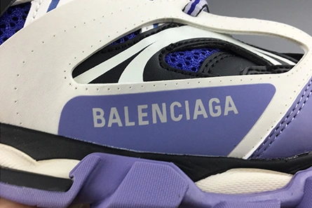 Fashionable 6001 BALENCIAGA TRACK PURPLE WHITE GREY 542023 W1GB1 8322