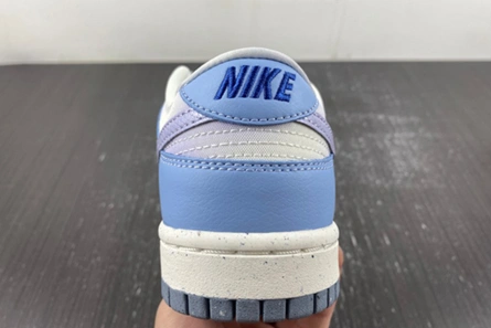 Clearance-priced Fashionable 9255 Nike Dunk Low Blue Airbrush Canvas (Women's)  FN0323-400