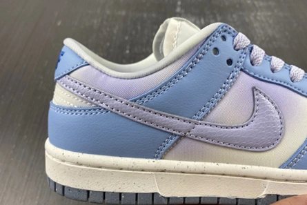 Clearance-priced Fashionable 9255 Nike Dunk Low Blue Airbrush Canvas (Women's)  FN0323-400