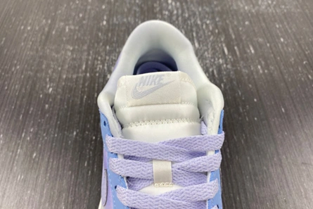 Clearance-priced Fashionable 9255 Nike Dunk Low Blue Airbrush Canvas (Women's)  FN0323-400