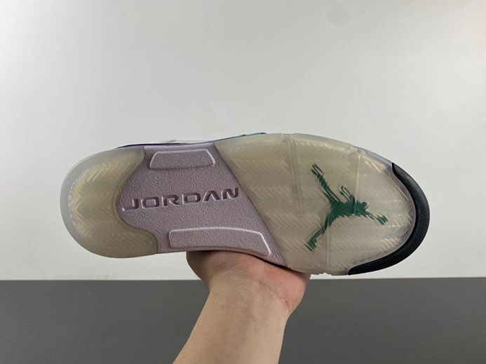 Fashionable 9837 Jordan 5 Retro Grape  136027-108