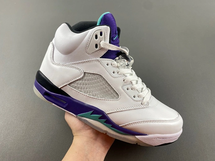 Designer inspired Fashionable 9837 Jordan 5 Retro Grape  136027-108